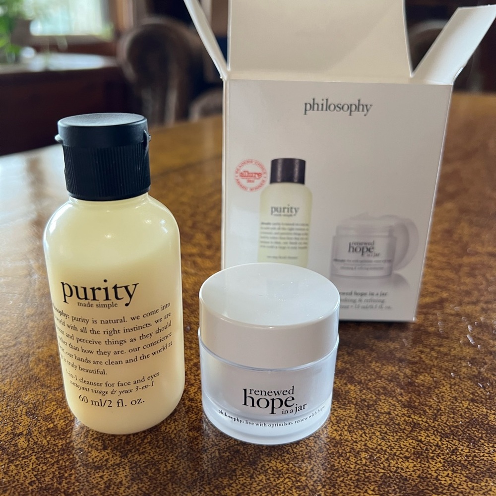 Philosophy- Purity & Hope NEW IN BOX 3 SETS of Two